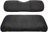 Roykaw Golf Cart Seat Covers, 1680D Oxford Cloth, Universal for EZGO TXT, Backrest Bottom Cover, No Drilling, Washable