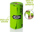 PLANET POOP 60 Un-Scented Home Compostable Dog Poop Bags on Refill Rolls, Thick Leakproof Plant-Based Supplies