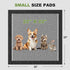 22x22 Inches (50 Charcoal Puppy Pads Rugular Small Dog Pee Pads Odor-Control & Leak-Proof Disposable Pet Training