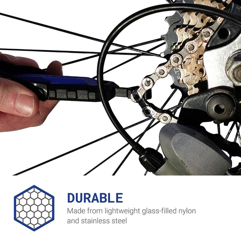 Rehook PLUS Lightweight Bike Multi Tool for Cyclists, Includes Tyre Levers, Spoke Keys, Chain Tool, Wrench, Hex,