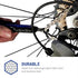 Rehook PLUS Lightweight Bike Multi Tool for Cyclists, Includes Tyre Levers, Spoke Keys, Chain Tool, Wrench, Hex,