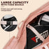 Padded Golf Travel Bags with Wheels, Soft Sided, Foldable, 900D Heavy Duty Oxford, Golf Club Protection for Airlines