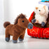 Set Interactive Plush Hide and Seek Dog Toy - Squeaky Farm Puzzle for Dogs
