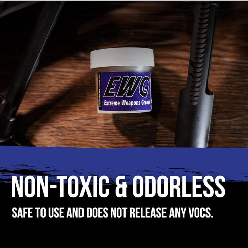 SLIP 2000 Extreme Weapons Grease (EWG), 4 oz, Reduces Friction and Wear, No PTFE