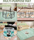 91" 63" Chinchillas BNOSDM Extra Large Cage Liners for Rabbits X Washable Rabbit Pad Large Bunny Mat Anti Slip Rug