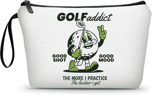Golf Accessories for Women, Small Golf Bag, Funny Gifts, Makeup Bag for Purse, Golf Party Favors