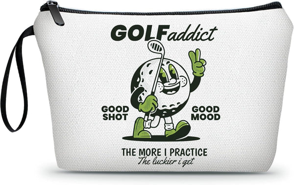 Golf Accessories for Women, Small Golf Bag, Funny Gifts, Makeup Bag for Purse, Golf Party Favors