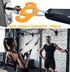 HOOJAKU Power Rack Attachments, Hooks for Squat Rack, Resistance Band Heavy Duty, Versatile Gym Equipment Attachments