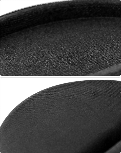 QWORK Big Hard Sports Glasses Case - 2 Pack Extra-Large Universal Fit for Outdoor Skiing, Shock-Resistant Storage