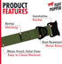 Tuff Pupper Waterproof Action Collar - Heavy Duty Tear Proof Dog Collar with Rust-Proof Hardware for Active Dogs