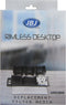JBJ Rimless Desktop Filter Media, 4-Pack, Black (RL-FM)