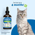 Pet Wellbeing Calming Care for Cats - Veterinarian-Formulated Herbal Supplement, 4 oz (118 ml)