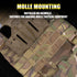 Tactical Plate Carrier Vest Attachments, Universal Phone Chest Mount for Screen Size 4.7"-6.7" Molle Navigation Holder