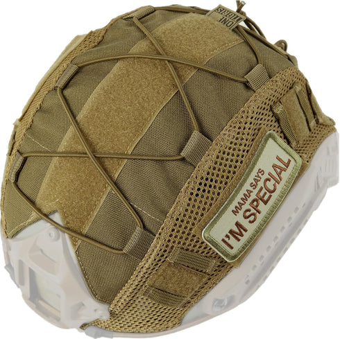 OneTigris Tactical Fast Cloth Helmet Cover for Ops-Core Fast PJ Helmet, Size M/L, Airsoft Cover in M/L