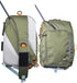 SUMATO Dual-Rod Quiver Tenkara Sling Pack - Lightweight Comfortable Quiver with 5-Pocket Storage