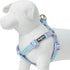 Blueberry Pet 4 Patterns Step-in Velvety Polka Dot Flocking Dog Harness, Pastel Purple, Chest Girth 20" - 26", Medium,