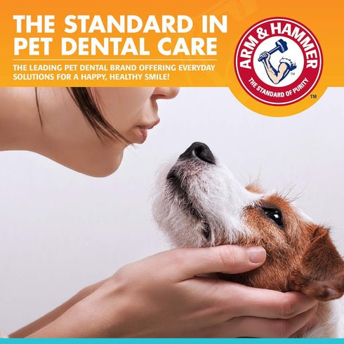 Hammer 2.5 Oz Arm & for Pets Fresh Breath Enzymatic Dog Toothpaste, Vanilla Ginger Flavor, Safe for Puppies and Adult
