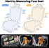 2Pack VIVAGLORY Dog Front Seat Cover Seatflex Car Seat Protector for Dog, Car Cover for Pet, Front Single Bucket