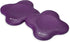 Gaiam Yoga Knee Pads (Set of 2) - Cushions for Knees and Elbows for Fitness, Travel, Meditation, Pilates, Purple