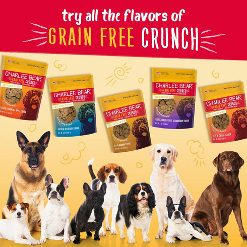 Charlee Bear Bear Crunch Variety Pack, 6 Pack, 8 oz