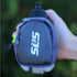 SLS3 Small Running Water Bottle Handheld, 10 oz with Adjustable Hand Strap, Zippered Pocket - Hydroquick II for Runners