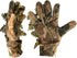 GUGULUZA 3D Leafy Camo Hunting Gloves, Anti-Slip Full Finger Woodland Camouflage Tactical Lightweight Gloves for Turkey Hunting by GUGULUZA