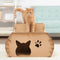 Carlson Cat Camper with Scratching Pad, Includes One Cat Door, Three Paw Windows, and One Scratching Pad