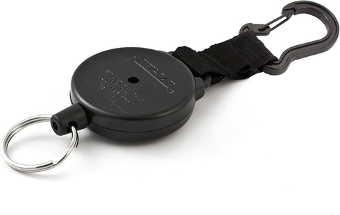 KEY-BAK SECURIT Heavy Duty Retractable Key Holder, Retractable Kevlar Cord for Securing Keys