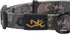 Browning Classic Performance Webbing Pet Collar, Fully Adjustable, Solid Colors and Camo Patterns, Ovix Camo, Medium