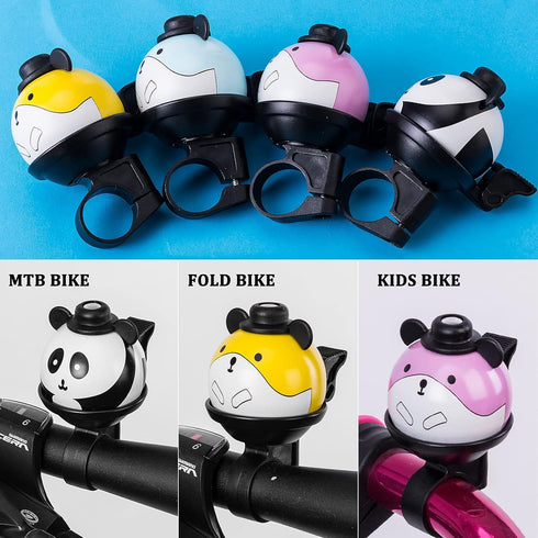 ROCKBROS Bike Bell for Kids, Cute Ring Ball Bicycle Accessories for Girls and Boys