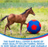 VercanMonth 40 Inch Giant Herding Ball with Ball Cover Anti Burst Please Watch VCR for How to Inflation Horse Toys