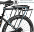 Rear Bike Rack, 310 LB Capacity Cargo Rack with Fender & Reflective, Quick Release for Mountain Road Bicycles