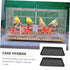 2pcs Dog Crate Holder, Bunny Cage Bottom Tray, Pet Toilet Pan for Parakeet, Dog Crate Tray for Birds
