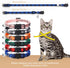 6 Pack Classic Plaid Cat Collars with Bells - Adjustable Breakaway Kitten Collar for Girl & Boy Cats, Pet Gifts &
