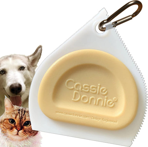 Pet Hair Remover for Car Detailing Supplies, Carpet Dog Hair Remover for Car Interior (White)