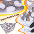 GOMICRAFT Pack 2 Hammock of Hanging Corner with Hooks for Rats, Squirrels, Sugar Gliders, Guinea Pigs, Hamsters