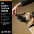 Freeze Dried Turkey Dog Treats for Training | Healthy Gluten Free, Grain Free | No Fillers or By-Products | 5.2 Oz