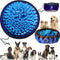 C and E Limited Awesome Deluxe Blue Snuffle Mat; Beautiful Custom Yin-Yang Symbol Snuffle Mat for