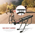 GOTOTOP Strong Alloy Rear Bike Rack, Black Pannier Bag Luggage Carrier, 55 Lbs Capacity with Reflector for Bike Cycle