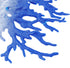 Semetall Artificial Coral Ornament Resin Aquarium Plants Coral Fish Tank Decorations Blue White Coral Decor by Semetall