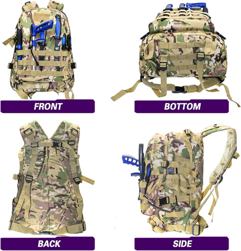 Outdoor Fishing Tackle Backpack, Shoulder Bag with Ample Storage Space for Fishing, Hiking, Camping Gear and Equipment