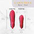 Bonne et Filou Red High Heel Plush Squeaky Dog Toy, Durable Chew Toy for Small and Medium Dogs