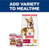 1-6 12.5 oz. 12-Pack Hill's Science Diet Adult Healthy Cuisine Wet Dog Food, Braised Beef, Carrots, & Peas Stew, Cans