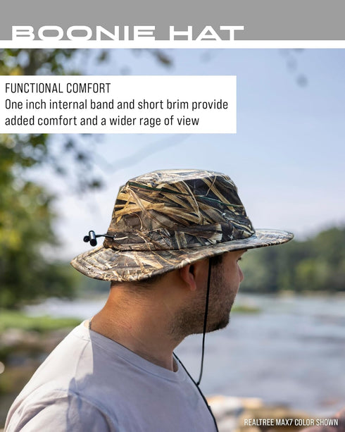 FROGG TOGGS Boonie Hat, Waterproof Fishing Hat with Sun Protection