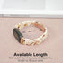 Wongeto Bands for Fitbit Luxe/Luxe SE, Resin Wristband Strap with Stainless Steel Buckle Replacement Accessories