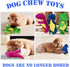 AIMETING No Stuffing Dog Toys for Aggressive Chewers, Squeaky Wrinkled Toys, Durable Dog Chew Toys, Soft and Tough
