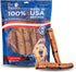 Pet Factory 100% USA Beefhide 8" Rolls Dog Chew Treats - Beef Flavor, 15 Count/1 Pack