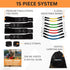 XCELER8 Bands for Speed and Agility Training - Includes Ankle Straps, Training Videos for All Sports