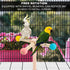 Gosknor 360 Bird Stand Perch Toy, Premium Wooden Interactive Spinning Parakeet Toys Degree Free Rotation Practical Bird