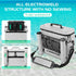 Kayak Cooler, Waterproof Kayak Seat Back Cooler for Kayaking, Portable Ice Chest, Beach Cooler, Travel Lunch Bag